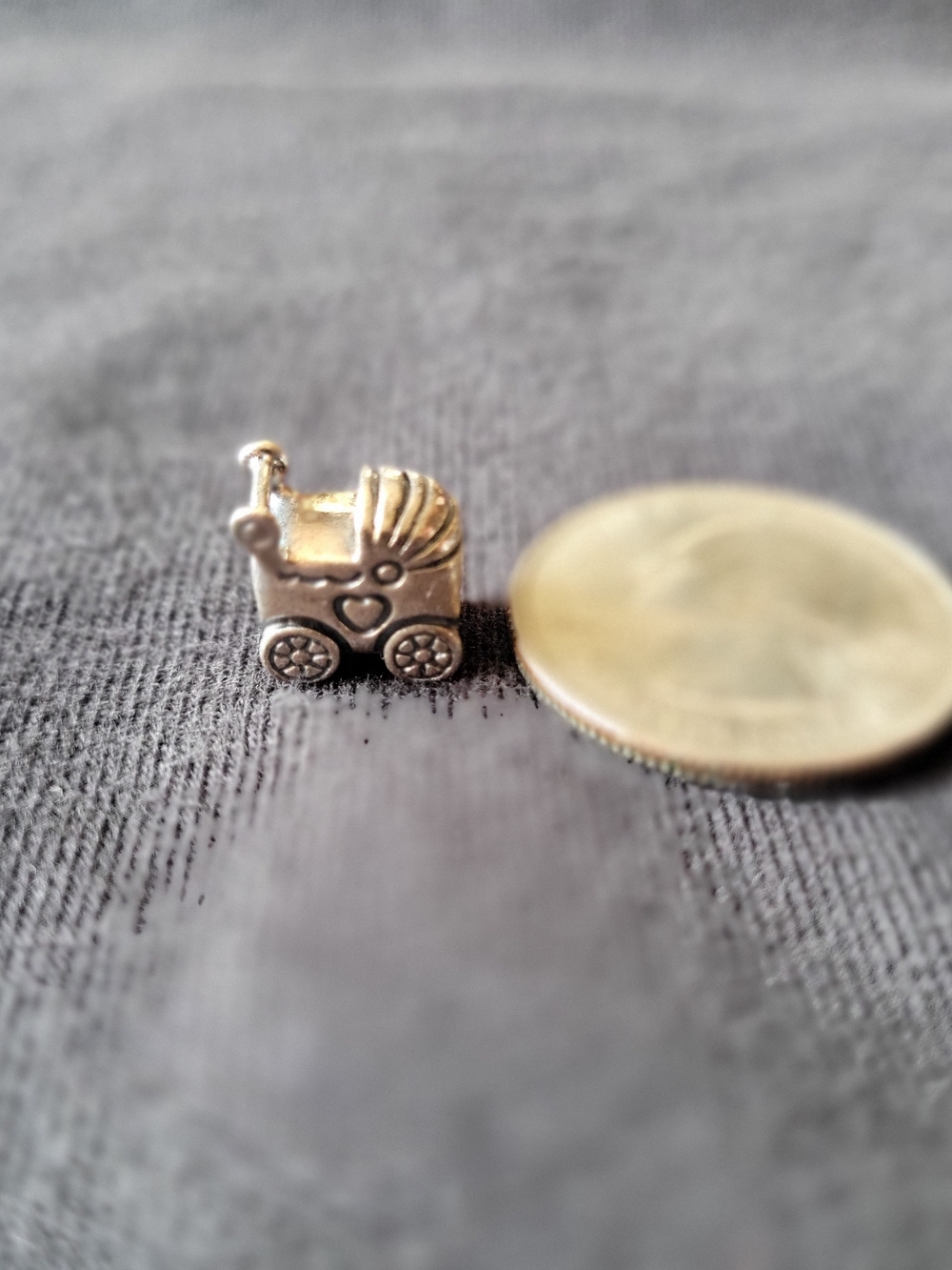 Pandora Silver Baby Carriage Charm -